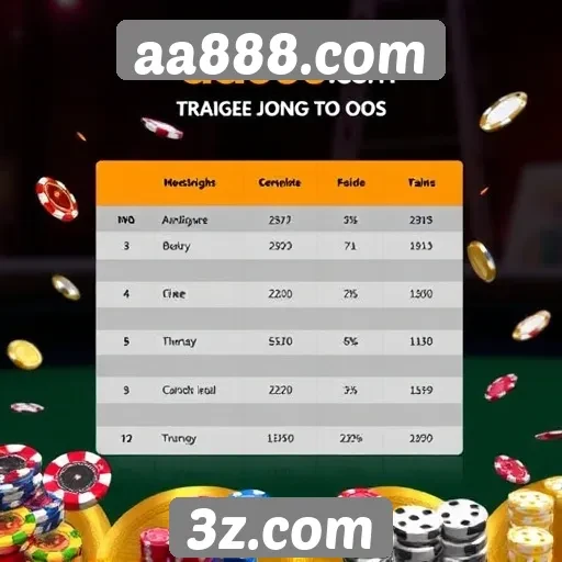 Comparativo entre aa888.com e concorrentes do setor